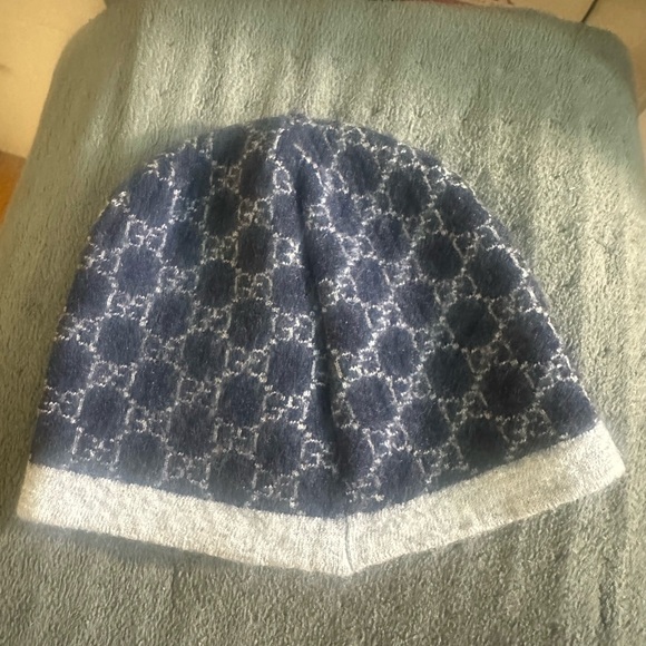 Gucci Blue and Gray Beanie - Picture 3 of 5